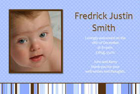Boy Birth Announcements and Baby Thank You Photo Cards BA11-Photo cards, personalised photo cards, photocards, personalised photocards, baby cards, personalised baby cards, birth announcements, personalised birth announcements, christening invitations, personalised christening invitations, personalised invitations, personalised announcements, invitations, announcements, photo invitations, photo announcements, personalised photo invitations, personalised photo announcements, announcement cards, announcement photo cards, photo christening invitations, photo announcements, birthday invitations, personalised birthday invitations, photo birthday invitations, photocard birth announcements, photo card birth announcements, personalised photo card birth announcement, personalised photo birthday invitation, personalised invites, birth celebrations, personalised celebrations, personalised birth celebrations, baptism invitations, personalised baptism invitations, personalised photo baptism invitations, pregnancy announcements, pregnancy announcement cards,  pregnancy cards, personalised pregnancy announcements, personalised pregnancy announcement cards, personalised pregnancy cards, baby shower invitations, personalised baby shower invitations, engagement invitations, personalised engagement invitations, photo engagement invitations, personalised photo engagement invitations, engagement photo cards, save the date cards, personalised save the date cards, photo save the date cards, wedding thank-you cards, personalised wedding thank-you cards, wedding thank-you photo cards,