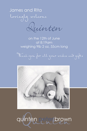 Boy Birth Announcements and Baby Thank You Photo Cards BA21-Photo cards, personalised photo cards, photocards, personalised photocards, baby cards, personalised baby cards, birth announcements, personalised birth announcements, christening invitations, personalised christening invitations, personalised invitations, personalised announcements, invitations, announcements, photo invitations, photo announcements, personalised photo invitations, personalised photo announcements, announcement cards, announcement photo cards, photo christening invitations, photo announcements, birthday invitations, personalised birthday invitations, photo birthday invitations, photocard birth announcements, photo card birth announcements, personalised photo card birth announcement, personalised photo birthday invitation, personalised invites, birth celebrations, personalised celebrations, personalised birth celebrations, baptism invitations, personalised baptism invitations, personalised photo baptism invitations, pregnancy announcements, pregnancy announcement cards,  pregnancy cards, personalised pregnancy announcements, personalised pregnancy announcement cards, personalised pregnancy cards, baby shower invitations, personalised baby shower invitations, engagement invitations, personalised engagement invitations, photo engagement invitations, personalised photo engagement invitations, engagement photo cards, save the date cards, personalised save the date cards, photo save the date cards, wedding thank-you cards, personalised wedding thank-you cards, wedding thank-you photo cards,