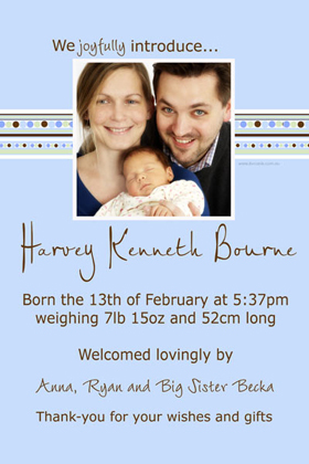 Boy Birth Announcements and Baby Thank You Photo Cards BA25-Photo cards, personalised photo cards, photocards, personalised photocards, baby cards, personalised baby cards, birth announcements, personalised birth announcements, christening invitations, personalised christening invitations, personalised invitations, personalised announcements, invitations, announcements, photo invitations, photo announcements, personalised photo invitations, personalised photo announcements, announcement cards, announcement photo cards, photo christening invitations, photo announcements, birthday invitations, personalised birthday invitations, photo birthday invitations, photocard birth announcements, photo card birth announcements, personalised photo card birth announcement, personalised photo birthday invitation, personalised invites, birth celebrations, personalised celebrations, personalised birth celebrations, baptism invitations, personalised baptism invitations, personalised photo baptism invitations, pregnancy announcements, pregnancy announcement cards,  pregnancy cards, personalised pregnancy announcements, personalised pregnancy announcement cards, personalised pregnancy cards, baby shower invitations, personalised baby shower invitations, engagement invitations, personalised engagement invitations, photo engagement invitations, personalised photo engagement invitations, engagement photo cards, save the date cards, personalised save the date cards, photo save the date cards, wedding thank-you cards, personalised wedding thank-you cards, wedding thank-you photo cards,