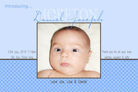 Boy Birth Announcements and Baby Thank You Photo Cards BA28-Photo cards, personalised photo cards, photocards, personalised photocards, baby cards, personalised baby cards, birth announcements, personalised birth announcements, personalised announcements, photo announcements, personalised photo announcements, announcement cards, announcement photo cards, photo announcements, photocard birth announcements, photo card birth announcements, personalised photo card birth announcement, thank-you photo cards,