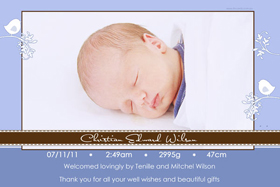 Boy Birth Announcements and Baby Thank You Photo Cards BA45-Photo cards, personalised photo cards, photocards, personalised photocards, baby cards, personalised baby cards, birth announcements, personalised birth announcements, christening invitations, personalised christening invitations, personalised invitations, personalised announcements, invitations, announcements, photo invitations, photo announcements, personalised photo invitations, personalised photo announcements, announcement cards, announcement photo cards, photo christening invitations, photo announcements, birthday invitations, personalised birthday invitations, photo birthday invitations, photocard birth announcements, photo card birth announcements, personalised photo card birth announcement, personalised photo birthday invitation, personalised invites, birth celebrations, personalised celebrations, personalised birth celebrations, baptism invitations, personalised baptism invitations, personalised photo baptism invitations, pregnancy announcements, pregnancy announcement cards,  pregnancy cards, personalised pregnancy announcements, personalised pregnancy announcement cards, personalised pregnancy cards, baby shower invitations, personalised baby shower invitations, engagement invitations, personalised engagement invitations, photo engagement invitations, personalised photo engagement invitations, engagement photo cards, save the date cards, personalised save the date cards, photo save the date cards, wedding thank-you cards, personalised wedding thank-you cards, wedding thank-you photo cards,