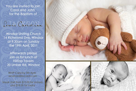 Boy Baptism, Christening and Naming Day Invitations and Thank You Photo Cards BC10-Photo cards, personalised photo cards, photocards, personalised photocards, personalised invitations, photo invitations, personalised photo invitations, invitation cards, invitation photo cards, photo invites, photocard birthday invites, photo card birth invites, personalised photo card birthday invitations, thank-you photo cards,