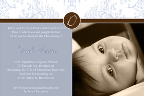 Boy Baptism, Christening and Naming Day Invitations and Thank You Photo Cards BC14-Photo cards, personalised photo cards, photocards, personalised photocards, personalised invitations, photo invitations, personalised photo invitations, invitation cards, invitation photo cards, photo invites, photocard birthday invites, photo card birth invites, personalised photo card birthday invitations, thank-you photo cards,