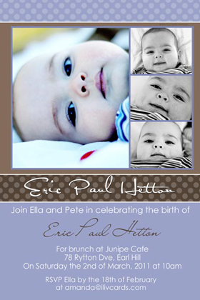 Boy Baptism, Christening and Naming Day Invitations and Thank You Photo Cards BC16-Photo cards, personalised photo cards, photocards, personalised photocards, personalised invitations, photo invitations, personalised photo invitations, invitation cards, invitation photo cards, photo invites, photocard birthday invites, photo card birth invites, personalised photo card birthday invitations, thank-you photo cards,