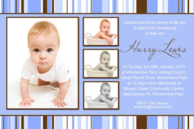 Boy Baptism, Christening and Naming Day Invitations and Thank You Photo Cards BC21-Photo cards, personalised photo cards, photocards, personalised photocards, personalised invitations, photo invitations, personalised photo invitations, invitation cards, invitation photo cards, photo invites, photocard birthday invites, photo card birth invites, personalised photo card birthday invitations, thank-you photo cards,