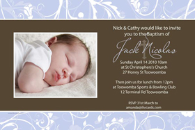 Boy Baptism, Christening and Naming Day Invitations and Thank You Photo Cards BC22-Photo cards, personalised photo cards, photocards, personalised photocards, personalised invitations, photo invitations, personalised photo invitations, invitation cards, invitation photo cards, photo invites, photocard birthday invites, photo card birth invites, personalised photo card birthday invitations, thank-you photo cards,