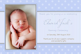 Boy Baptism, Christening and Naming Day Invitations and Thank You Photo Cards BC32-Photo cards, personalised photo cards, photocards, personalised photocards, personalised invitations, photo invitations, personalised photo invitations, invitation cards, invitation photo cards, photo invites, photocard birthday invites, photo card birth invites, personalised photo card birthday invitations, thank-you photo cards,