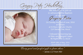 Boy Baptism, Christening and Naming Day Invitations and Thank You Photo Cards BC34-Photo cards, personalised photo cards, photocards, personalised photocards, personalised invitations, photo invitations, personalised photo invitations, invitation cards, invitation photo cards, photo invites, photocard birthday invites, photo card birth invites, personalised photo card birthday invitations, thank-you photo cards,