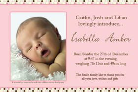 Girl Birth Announcements and Baby Thank You Photo Cards GA06-Photo cards, personalised photo cards, photocards, personalised photocards, baby cards, personalised baby cards, birth announcements, personalised birth announcements, christening invitations, personalised christening invitations, personalised invitations, personalised announcements, invitations, announcements, photo invitations, photo announcements, personalised photo invitations, personalised photo announcements, announcement cards, announcement photo cards, photo christening invitations, photo announcements, birthday invitations, personalised birthday invitations, photo birthday invitations, photocard birth announcements, photo card birth announcements, personalised photo card birth announcement, personalised photo birthday invitation, personalised invites, birth celebrations, personalised celebrations, personalised birth celebrations, baptism invitations, personalised baptism invitations, personalised photo baptism invitations, pregnancy announcements, pregnancy announcement cards,  pregnancy cards, personalised pregnancy announcements, personalised pregnancy announcement cards, personalised pregnancy cards, baby shower invitations, personalised baby shower invitations, engagement invitations, personalised engagement invitations, photo engagement invitations, personalised photo engagement invitations, engagement photo cards, save the date cards, personalised save the date cards, photo save the date cards, wedding thank-you cards, personalised wedding thank-you cards, wedding thank-you photo cards,