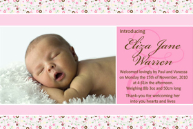 Girl Birth Announcements and Baby Thank You Photo Cards GA18-Photo cards, personalised photo cards, photocards, personalised photocards, baby cards, personalised baby cards, birth announcements, personalised birth announcements, christening invitations, personalised christening invitations, personalised invitations, personalised announcements, invitations, announcements, photo invitations, photo announcements, personalised photo invitations, personalised photo announcements, announcement cards, announcement photo cards, photo christening invitations, photo announcements, birthday invitations, personalised birthday invitations, photo birthday invitations, photocard birth announcements, photo card birth announcements, personalised photo card birth announcement, personalised photo birthday invitation, personalised invites, birth celebrations, personalised celebrations, personalised birth celebrations, baptism invitations, personalised baptism invitations, personalised photo baptism invitations, pregnancy announcements, pregnancy announcement cards,  pregnancy cards, personalised pregnancy announcements, personalised pregnancy announcement cards, personalised pregnancy cards, baby shower invitations, personalised baby shower invitations, engagement invitations, personalised engagement invitations, photo engagement invitations, personalised photo engagement invitations, engagement photo cards, save the date cards, personalised save the date cards, photo save the date cards, wedding thank-you cards, personalised wedding thank-you cards, wedding thank-you photo cards,