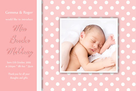 Girl Birth Announcements and Baby Thank You Photo Cards GA24-Photo cards, personalised photo cards, photocards, personalised photocards, baby cards, personalised baby cards, birth announcements, personalised birth announcements, christening invitations, personalised christening invitations, personalised invitations, personalised announcements, invitations, announcements, photo invitations, photo announcements, personalised photo invitations, personalised photo announcements, announcement cards, announcement photo cards, photo christening invitations, photo announcements, birthday invitations, personalised birthday invitations, photo birthday invitations, photocard birth announcements, photo card birth announcements, personalised photo card birth announcement, personalised photo birthday invitation, personalised invites, birth celebrations, personalised celebrations, personalised birth celebrations, baptism invitations, personalised baptism invitations, personalised photo baptism invitations, pregnancy announcements, pregnancy announcement cards,  pregnancy cards, personalised pregnancy announcements, personalised pregnancy announcement cards, personalised pregnancy cards, baby shower invitations, personalised baby shower invitations, engagement invitations, personalised engagement invitations, photo engagement invitations, personalised photo engagement invitations, engagement photo cards, save the date cards, personalised save the date cards, photo save the date cards, wedding thank-you cards, personalised wedding thank-you cards, wedding thank-you photo cards,