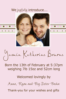 Girl Birth Announcements and Baby Thank You Photo Cards GA25-Photo cards, personalised photo cards, photocards, personalised photocards, baby cards, personalised baby cards, birth announcements, personalised birth announcements, christening invitations, personalised christening invitations, personalised invitations, personalised announcements, invitations, announcements, photo invitations, photo announcements, personalised photo invitations, personalised photo announcements, announcement cards, announcement photo cards, photo christening invitations, photo announcements, birthday invitations, personalised birthday invitations, photo birthday invitations, photocard birth announcements, photo card birth announcements, personalised photo card birth announcement, personalised photo birthday invitation, personalised invites, birth celebrations, personalised celebrations, personalised birth celebrations, baptism invitations, personalised baptism invitations, personalised photo baptism invitations, pregnancy announcements, pregnancy announcement cards,  pregnancy cards, personalised pregnancy announcements, personalised pregnancy announcement cards, personalised pregnancy cards, baby shower invitations, personalised baby shower invitations, engagement invitations, personalised engagement invitations, photo engagement invitations, personalised photo engagement invitations, engagement photo cards, save the date cards, personalised save the date cards, photo save the date cards, wedding thank-you cards, personalised wedding thank-you cards, wedding thank-you photo cards,