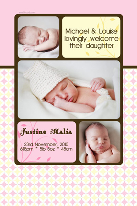 Girl Birth Announcements and Baby Thank You Photo Cards GA34-Photo cards, personalised photo cards, photocards, personalised photocards, baby cards, personalised baby cards, birth announcements, personalised birth announcements, christening invitations, personalised christening invitations, personalised invitations, personalised announcements, invitations, announcements, photo invitations, photo announcements, personalised photo invitations, personalised photo announcements, announcement cards, announcement photo cards, photo christening invitations, photo announcements, birthday invitations, personalised birthday invitations, photo birthday invitations, photocard birth announcements, photo card birth announcements, personalised photo card birth announcement, personalised photo birthday invitation, personalised invites, birth celebrations, personalised celebrations, personalised birth celebrations, baptism invitations, personalised baptism invitations, personalised photo baptism invitations, pregnancy announcements, pregnancy announcement cards,  pregnancy cards, personalised pregnancy announcements, personalised pregnancy announcement cards, personalised pregnancy cards, baby shower invitations, personalised baby shower invitations, engagement invitations, personalised engagement invitations, photo engagement invitations, personalised photo engagement invitations, engagement photo cards, save the date cards, personalised save the date cards, photo save the date cards, wedding thank-you cards, personalised wedding thank-you cards, wedding thank-you photo cards,