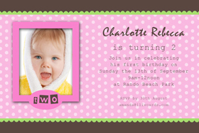 Girl Birthday Invitations and Thank you Photo Cards GB09-Photo cards, personalised photo cards, photocards, personalised photocards, personalised invitations, photo invitations, personalised photo invitations, invitation cards, invitation photo cards, photo invites, photocard birthday invites, photo card birth invites, personalised photo card birthday invitations, thank-you photo cards,