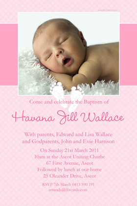 Girl Baptism, Christening and Naming Day Invitations and Thank You Photo Cards GC12-Photo cards, personalised photo cards, photocards, personalised photocards, personalised invitations, photo invitations, personalised photo invitations, invitation cards, invitation photo cards, photo invites, photocard birthday invites, photo card birth invites, personalised photo card birthday invitations, thank-you photo cards,