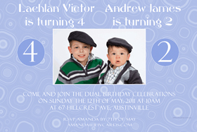 Brothers Photo Birthday Invitations and Thank you Cards SB01-Photo cards, personalised photo cards, photocards, personalised photocards, personalised invitations, photo invitations, personalised photo invitations, invitation cards, invitation photo cards, photo invites, photocard birthday invites, photo card birth invites, personalised photo card birthday invitations, thank-you photo cards,