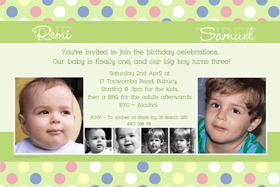 Brother and Sister Photo Birthday Invitations and Thank you Cards SB08-Photo cards, personalised photo cards, photocards, personalised photocards, personalised invitations, photo invitations, personalised photo invitations, invitation cards, invitation photo cards, photo invites, photocard birthday invites, photo card birth invites, personalised photo card birthday invitations, thank-you photo cards,
