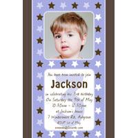 Boy Birthday Invitations and Thank You Photo Cards BB50-
