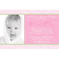 Girl Baptism, Christening and Naming Day Invitations and Thank You Photo Cards GC37-Photo cards, personalised photo cards, photocards, personalised photocards, personalised invitations, photo invitations, personalised photo invitations, invitation cards, invitation photo cards, photo invites, photocard birthday invites, photo card birth invites, personalised photo card birthday invitations, thank-you photo cards,