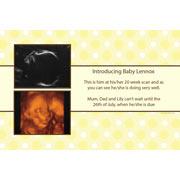 Pregnancy Announcements Photo Cards PA03-Photo cards, pregnancy announcements, pregnancy announcement cards, personalised cards, personalised photo cards, personalised pregnancy announcements
