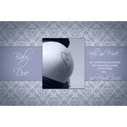 Pregnancy Announcements Photo Cards PA20-Photo cards, pregnancy announcements, pregnancy announcement cards, personalised cards, personalised photo cards, personalised pregnancy announcements