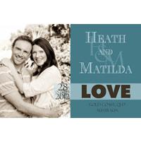 Wedding Save the Date Photo Cards SD01-
