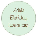 Adult Birthday Invitations